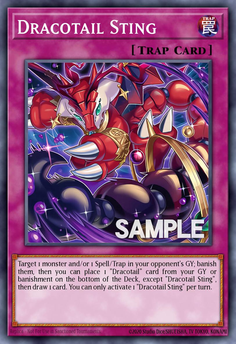 DOOD-EN077 - Dracotail Sting - Common - Doom Of Dimensions