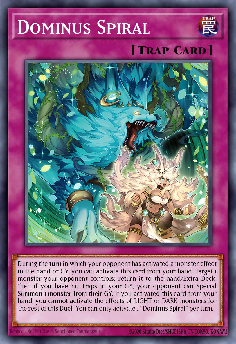 DOOD-EN079 - Dominus Spiral - Secret Rare - Doom Of Dimensions