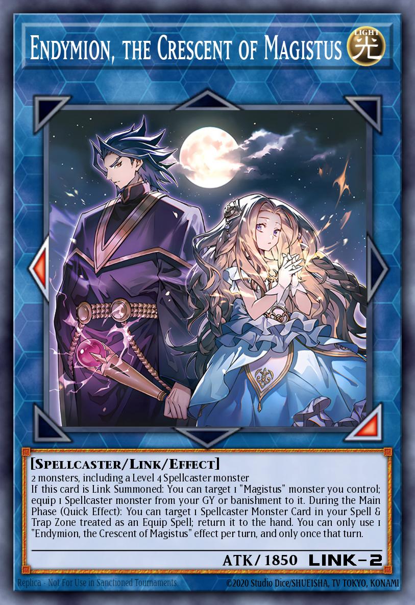 DOOD-EN099 - Endymion, the Crescent of Magistus - Super Rare - Doom Of Dimensions