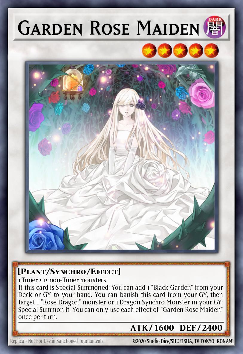 DOOD-EN101 - Garden Rose Maiden - Starlight Rare - Doom Of Dimensions
