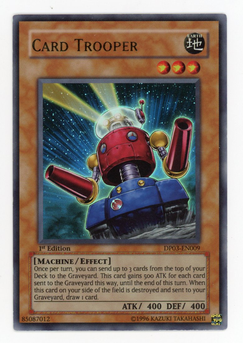 DP03-EN009 - Card Trooper - Ultra Rare - 1st Edition - Duelist Pack 3 LP