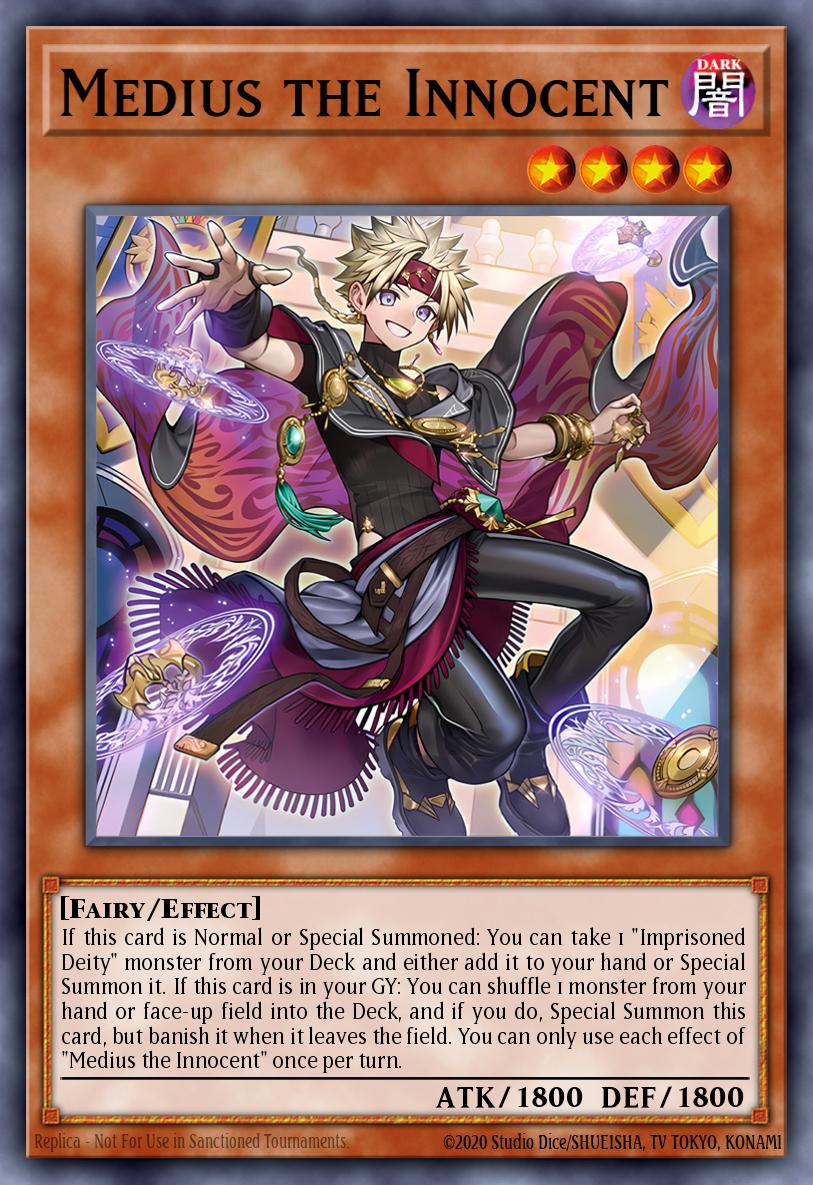 yugioh replica cards DUAD-EN008 - Medius the Pure - Ultra Rare