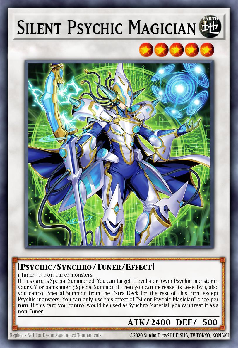 yugioh silent cards DUAD-EN038 - Silent Psychic Magician - Super Rare