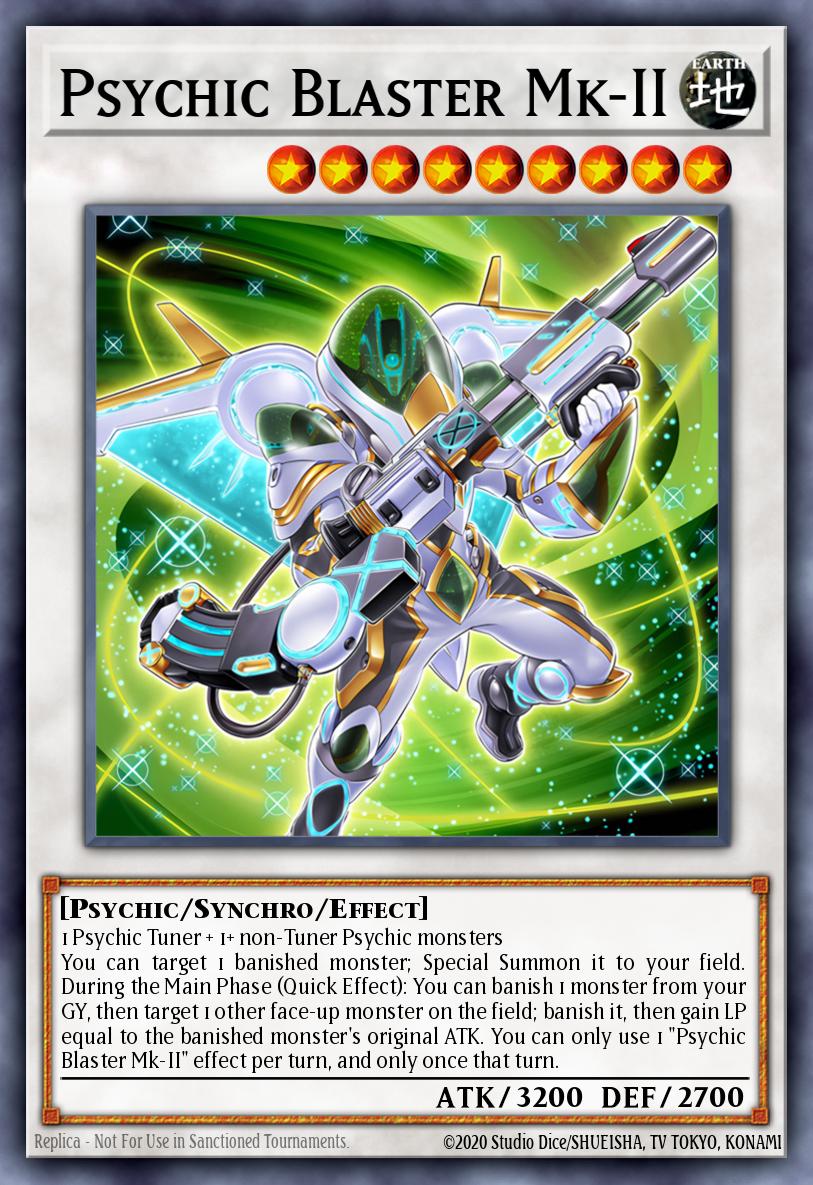 DUAD-EN040 - Psychic Blaster Mk-II - Super Rare - Duelist's Advance DUAD-EN040 - Psychic Blaster Mk-II - Super Rare - Duelist's Advance