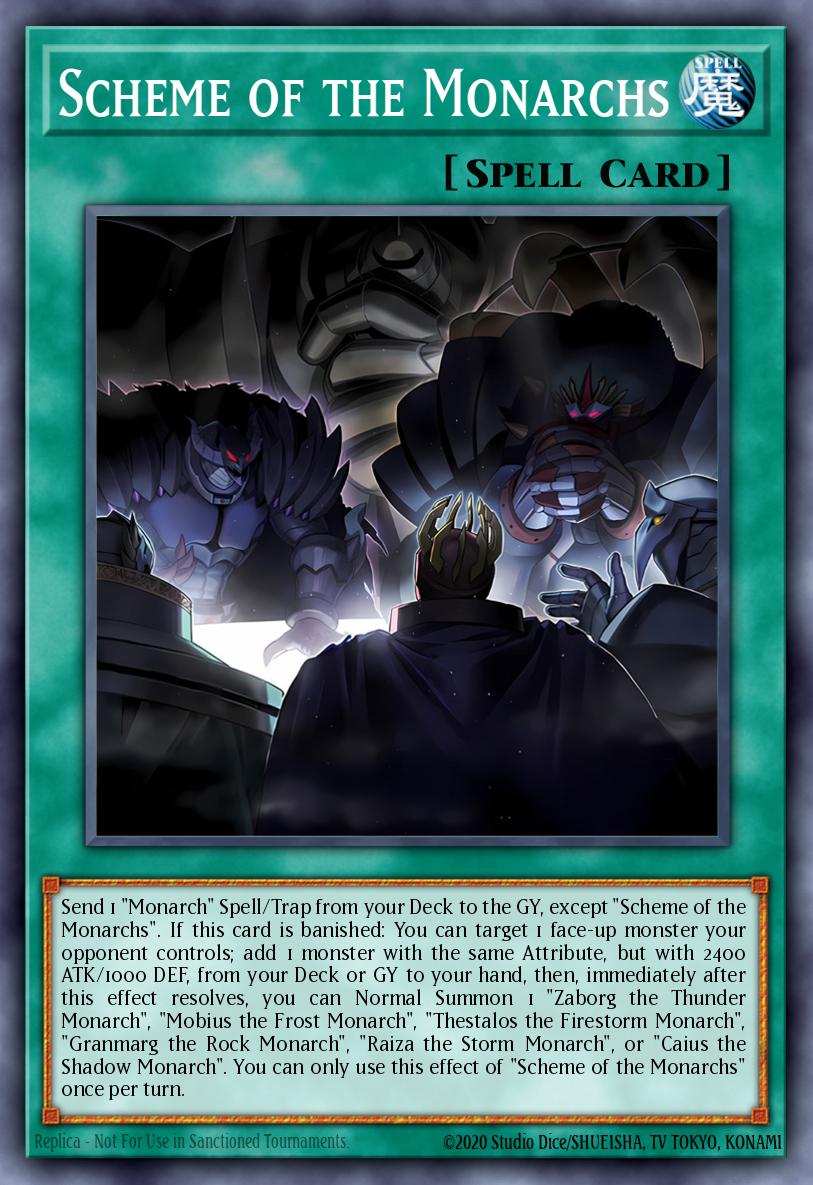 monarch structure deck yugioh DUAD-EN061 - The Monarchs Masterplan - Common