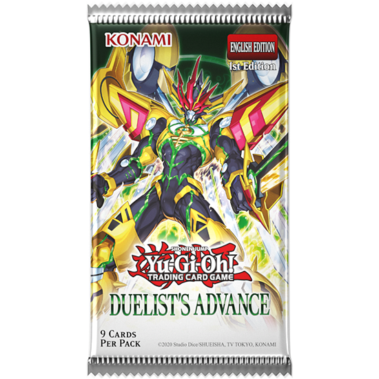 Yugioh Duelist Advance 1st Edition Booster Pack EU