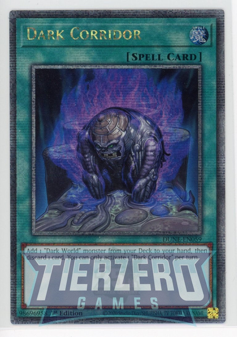 DUNE-EN059 - Dark Corridor - Quarter Century Secret Rare