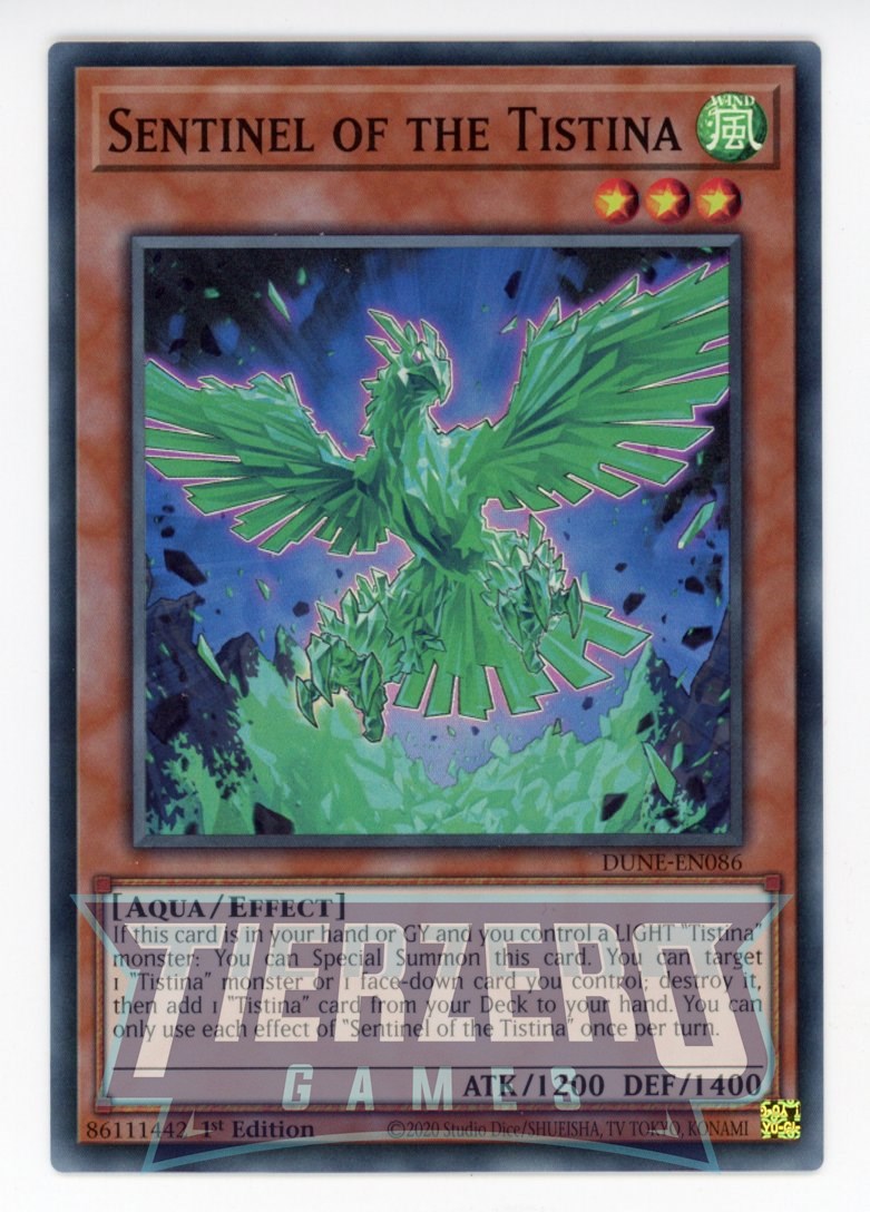 tistina deck yugioh Demigod of the Tistina DUNE-EN088 Yu-Gi-Oh! Card main image 0
