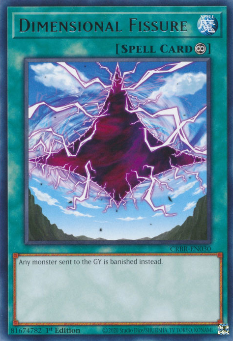 CRBR-EN030 - Dimensional Fissure - Rare - Continuous Spell - Crossover Breakers