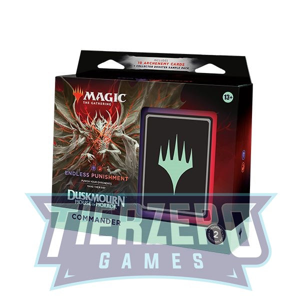 Magic the Gathering - Duskmourn: House of Horror Endless Punishment Commander Deck