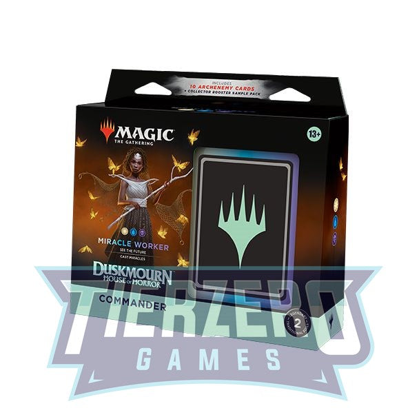Magic the Gathering - Duskmourn: House of Horror Miracle Worker Commander Deck
