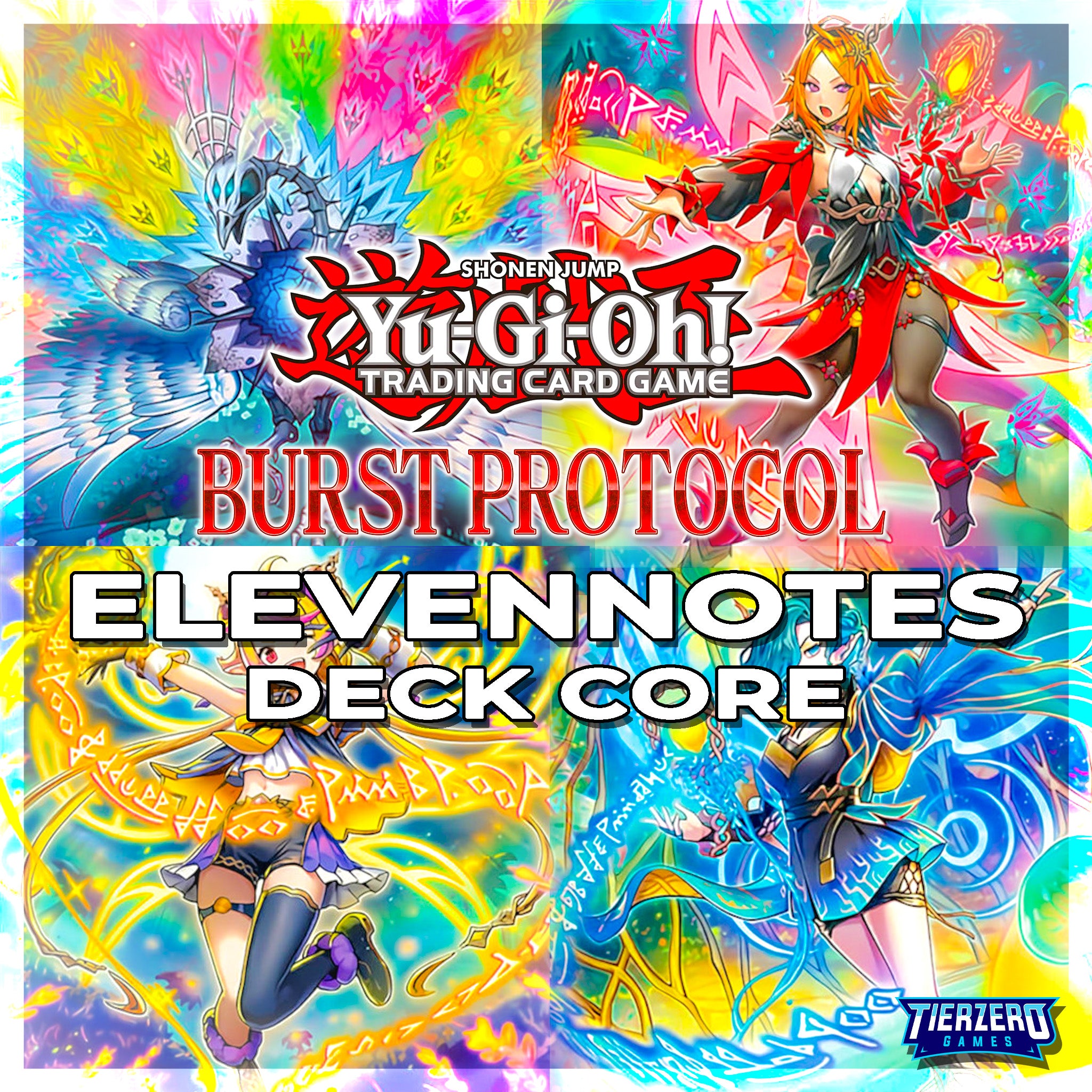 Yugioh Elfnote Deck Core 30 Cards - Burst Protocol