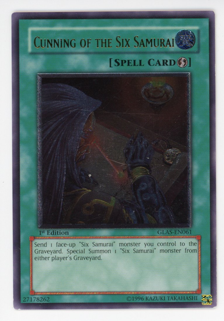 GLAS-EN061 - Cunning of the Six Samurai - Super Rare