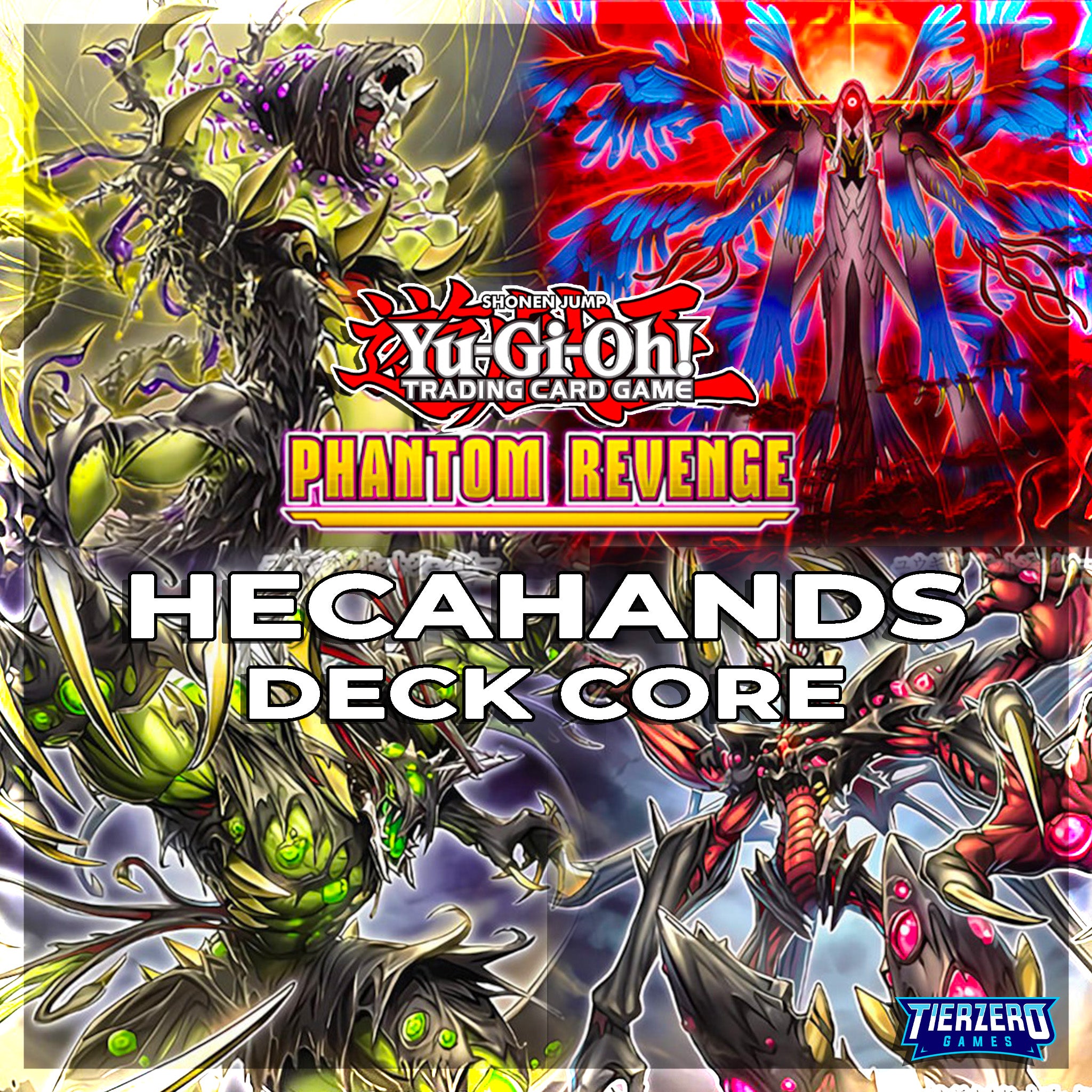 Yugioh Hecahands Deck Core - Phantom Revenge - PHRE