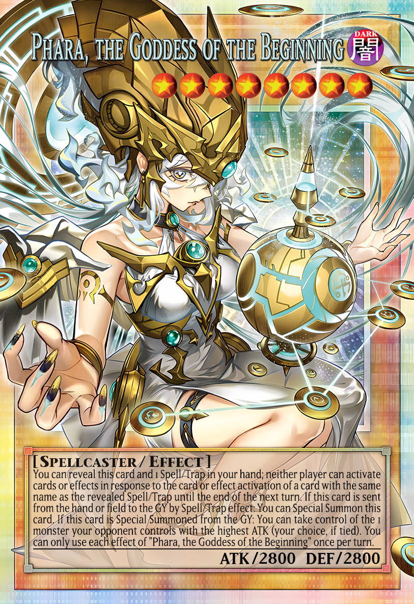 CORI-EN022 - Phara the Primordial Goddess (Extended Art) - Starlight Rare - Chaos Origins