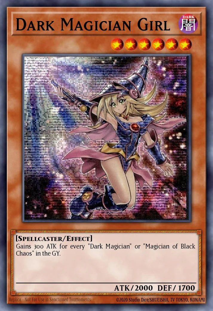 RA04-EN107 - Dark Magician Girl V2 - Quarter Century Secret Rare - - Quarter Century Stampede