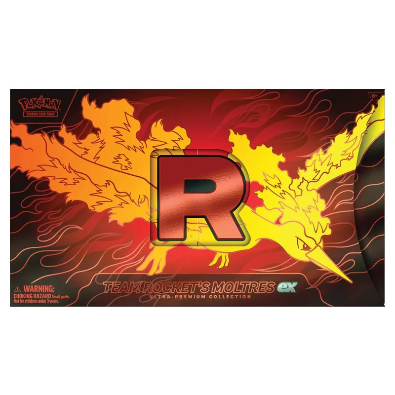 Pokémon S&V Team Rocket’s Moltres EX - Ultra Premium Collection