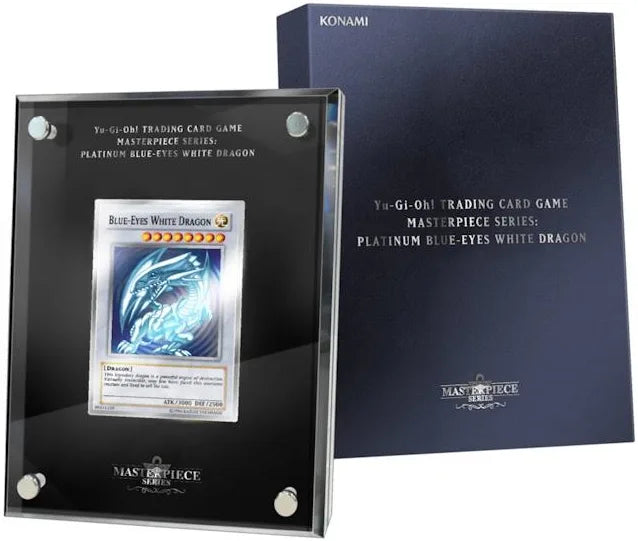 Yugioh Masterpiece Series Platinum Blue Eyes White Dragon