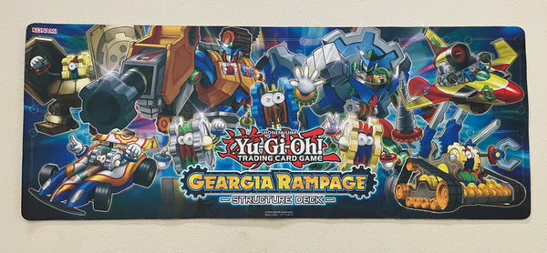 Yugioh Geargia Rampage Structure Deck Mini Playmat - Unsealed