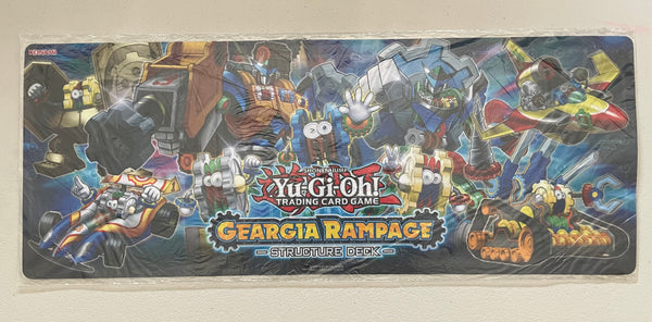 Yugioh Geargia Rampage Structure Deck Mini Playmat - Sealed