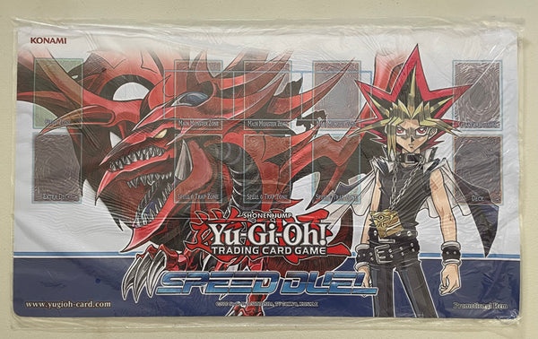 Yugioh Speed Duel Slifer & Yugi Playmat - Sealed