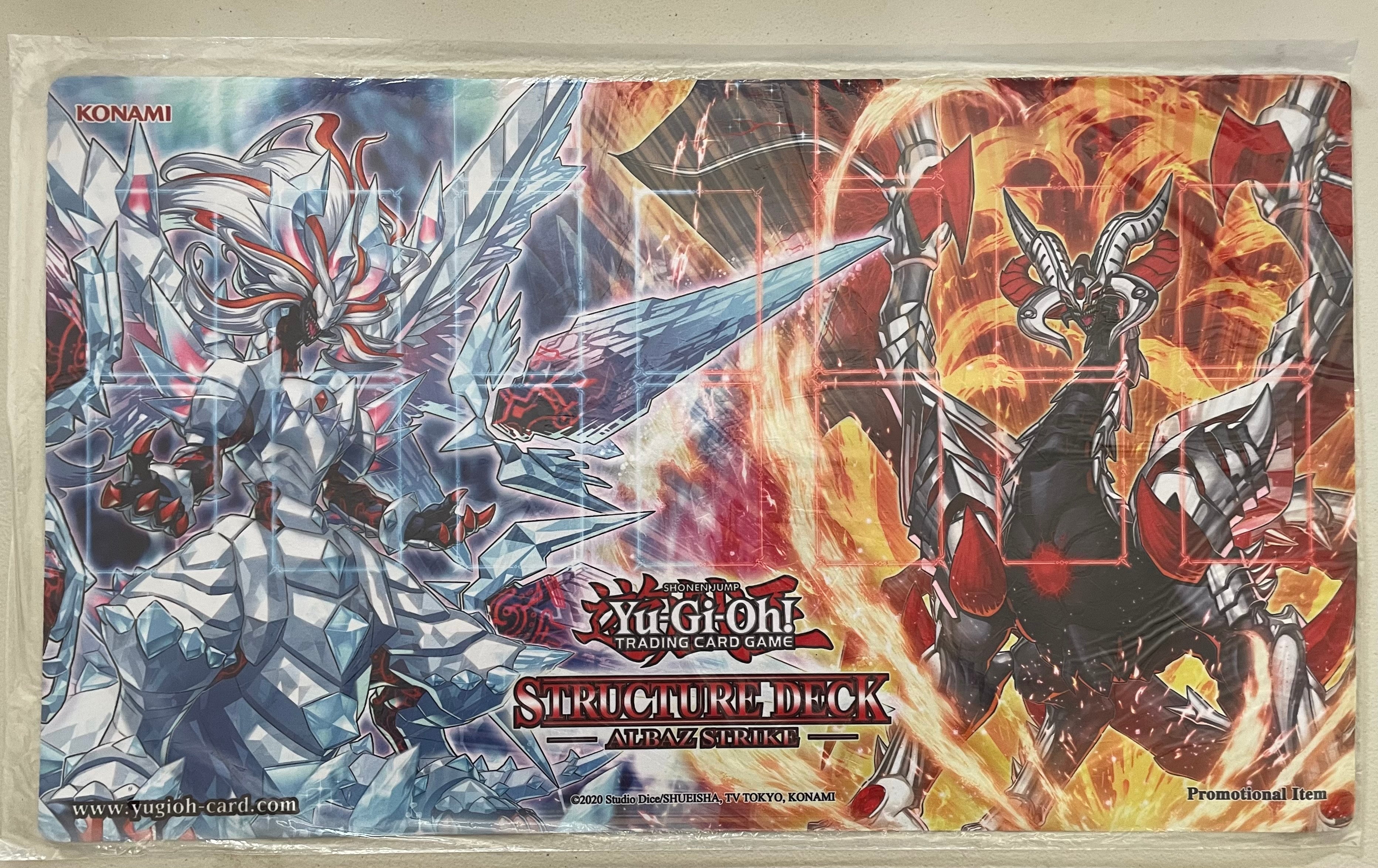 Yugioh Structure Deck Albaz Strike Playmat - Sealed Yugioh Structure Deck Albaz Strike Playmat - Sealed
