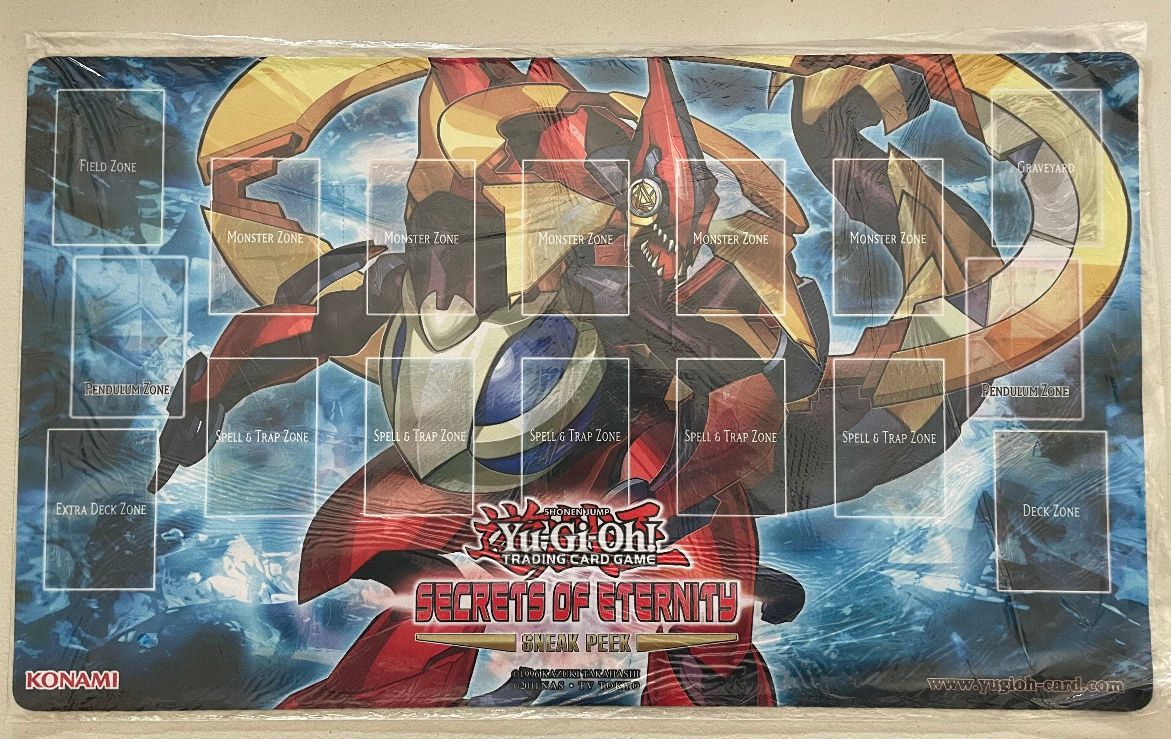 Yugioh Sneak Peek Secrets of Eternity Playmat - Unsealed