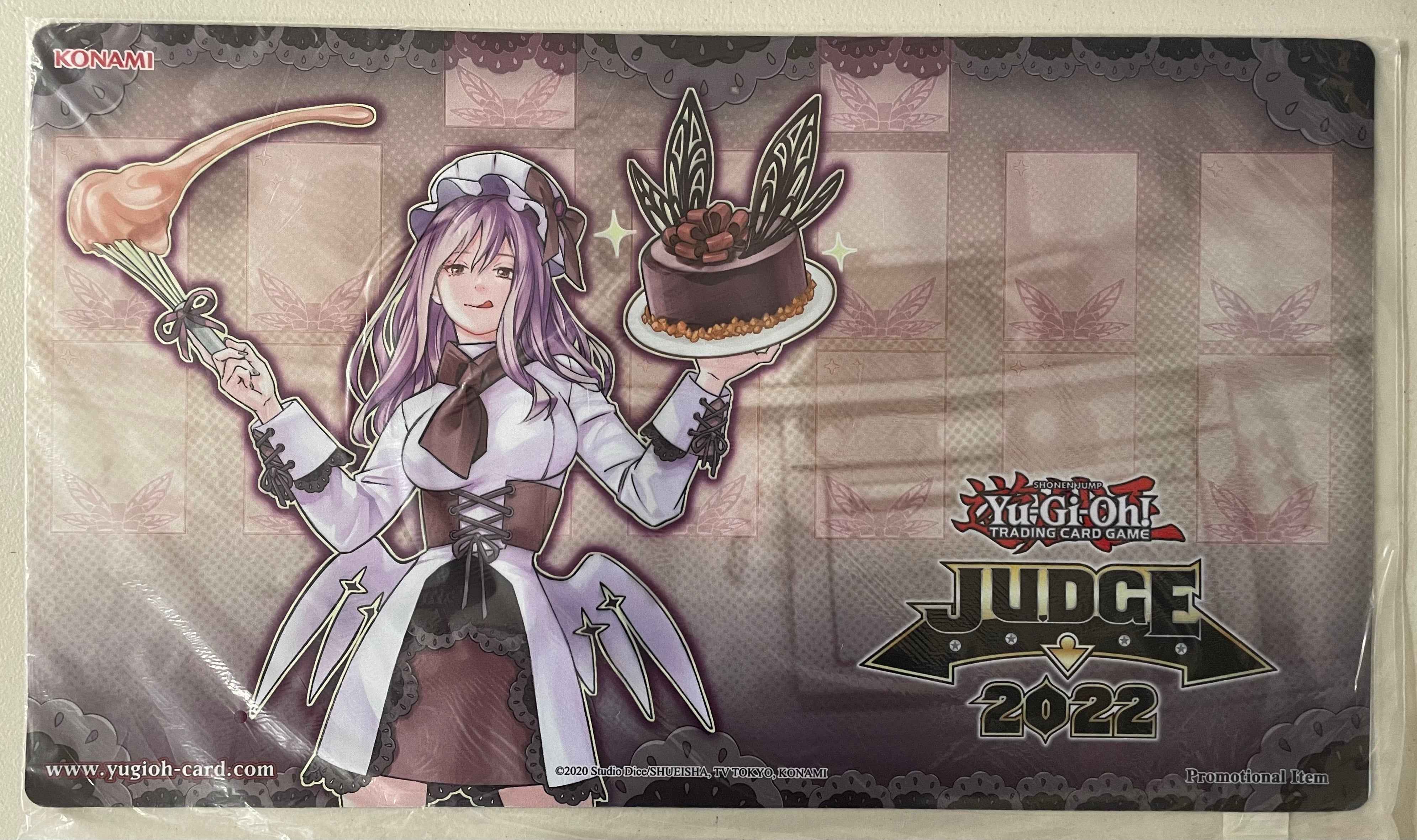 Yugioh Patissciel Couverture 2022 Judge Playmat - Sealed Yugioh Patissciel Couverture 2022 Judge Playmat - Sealed