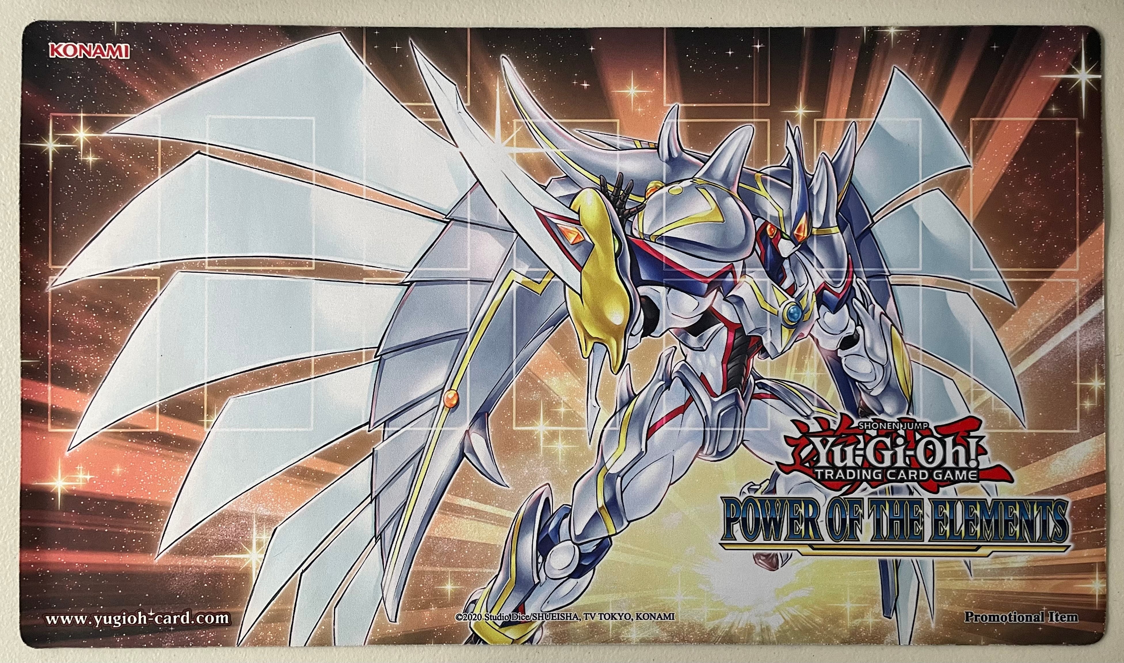 Yugioh Sneak Peek Power of the Elements Playmat - Unsealed Yugioh Sneak Peek Power of the Elements Playmat - Unsealed