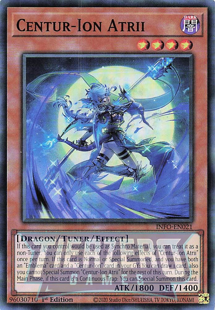 INFO-EN021 - Centur-Ion Atrii - Super Rare - - Infinite Forbidden