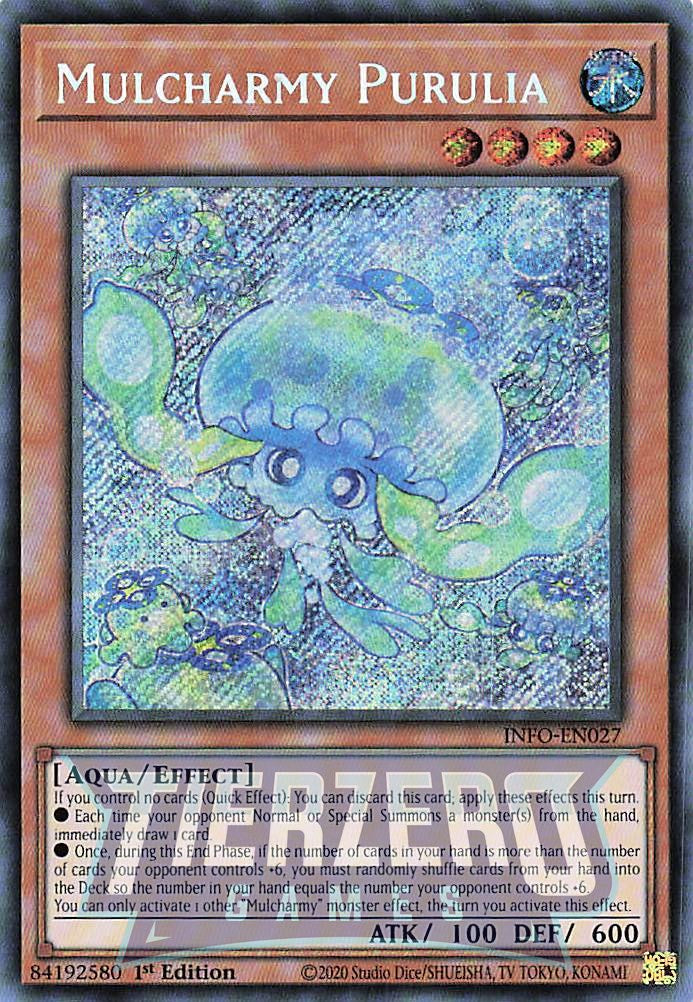 INFO-EN027 - Mulcharmy Purulia - Secret Rare - - Infinite Forbidden