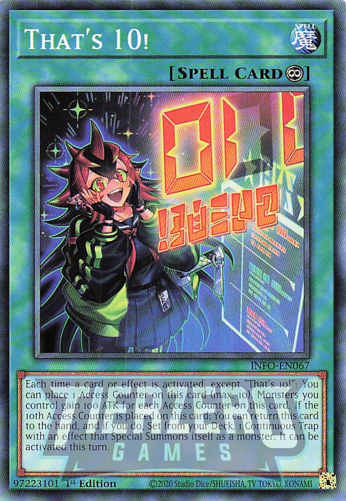 INFO-EN067 - That's 10! - Common - - Infinite Forbidden INFO-EN067 - That's 10! - Common - - Infinite Forbidden