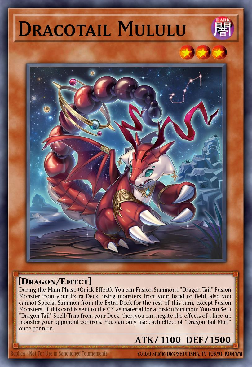 JUSH-EN005 - Dracotail Mululu - Ultra Rare - Justice Hunters