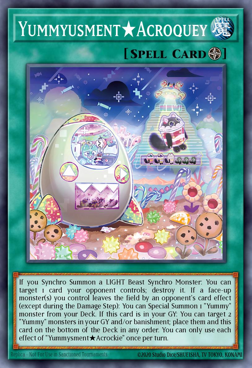 JUSH-EN024 - Yummyusment Acroquey - Super Rare - Justice Hunters