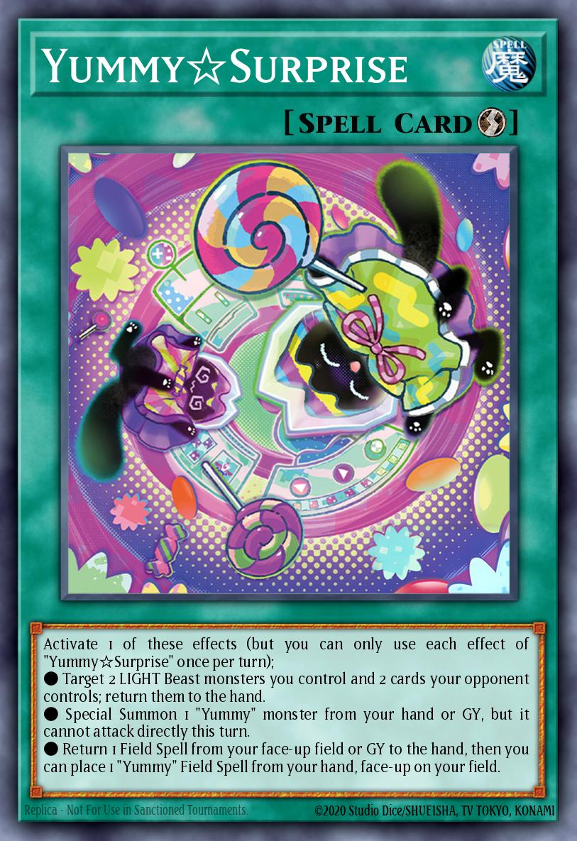 JUSH-EN025 - Yummy Surprise - Super Rare - Justice Hunters JUSH-EN025 - Yummy Surprise - Super Rare - Justice Hunters