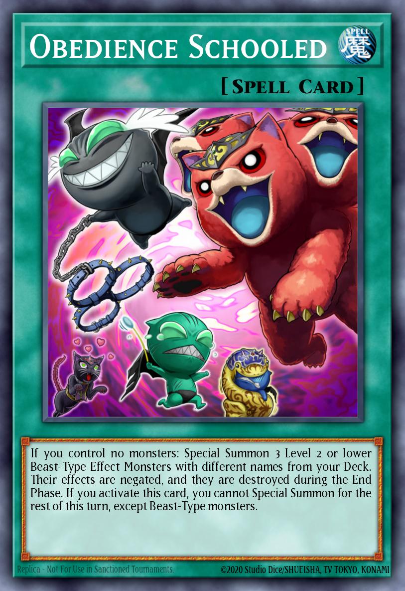 JUSH-EN029 - Obedience Schooled - Rare - Justice Hunters