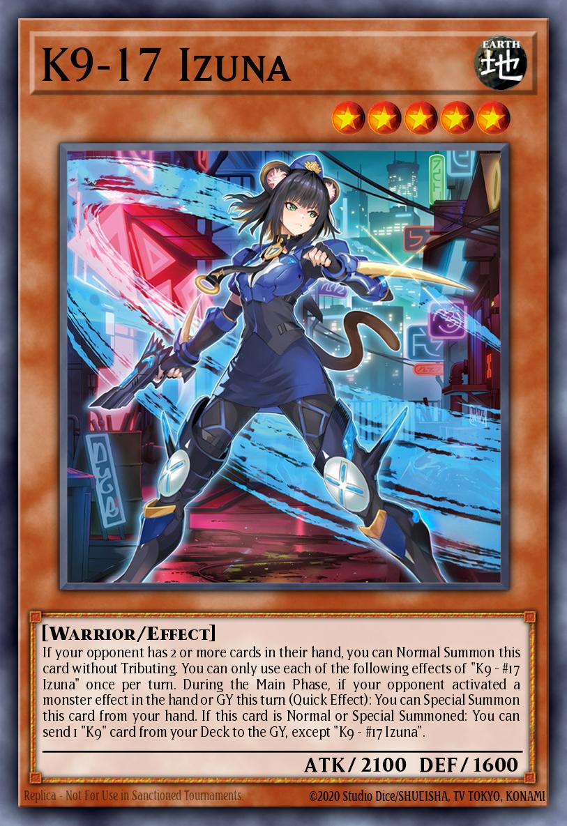 JUSH-EN031 - K9-I7 Izuna - Ultra Rare - Justice Hunters JUSH-EN031 - K9-I7 Izuna - Ultra Rare - Justice Hunters