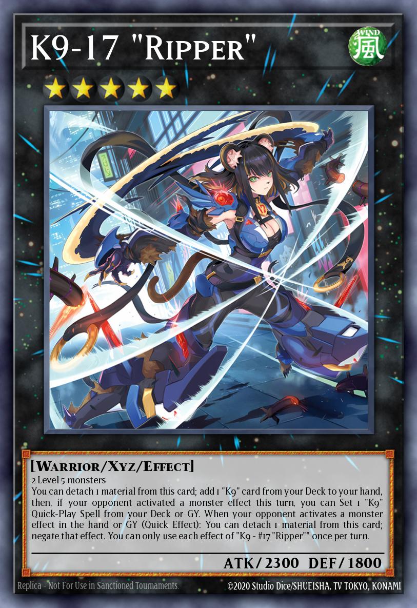 JUSH-EN035 - K9-17 "Ripper" - Collectors Rare - Justice Hunters