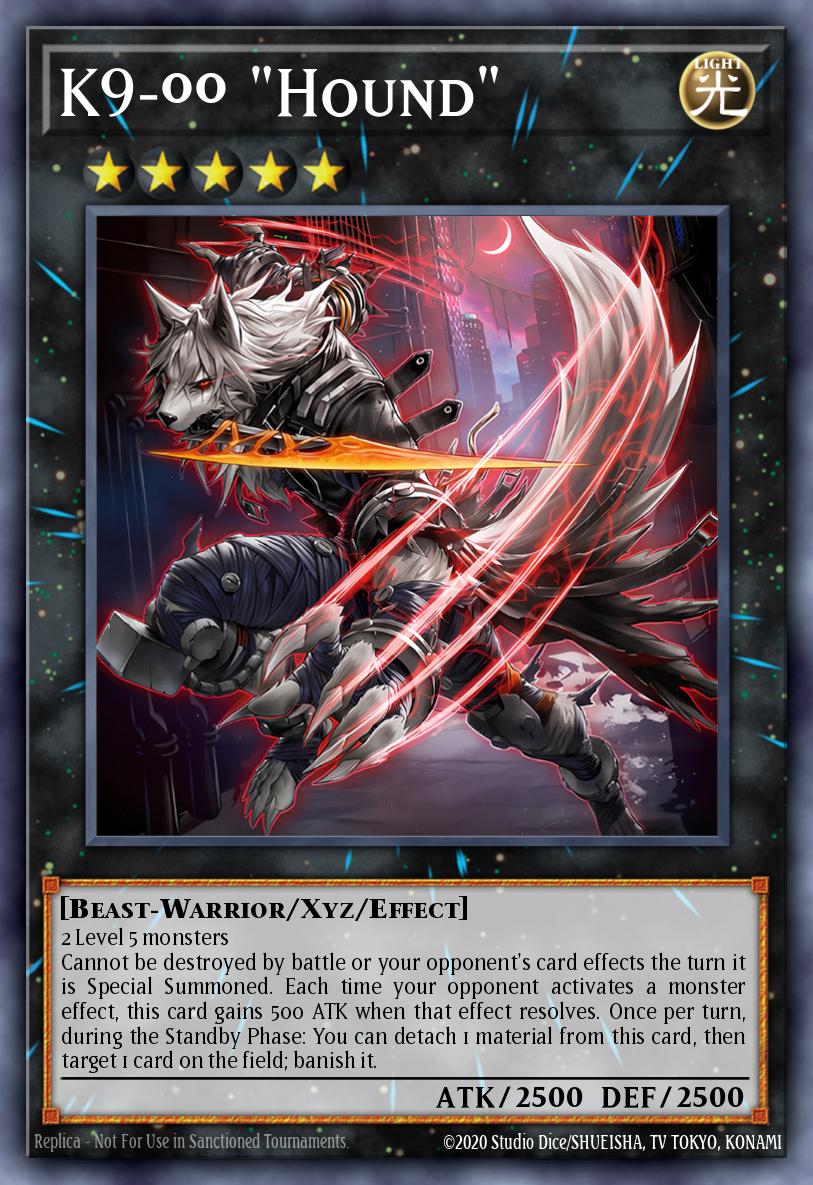 JUSH-EN036 - K9-00 "Hound" - Super Rare - Justice Hunters