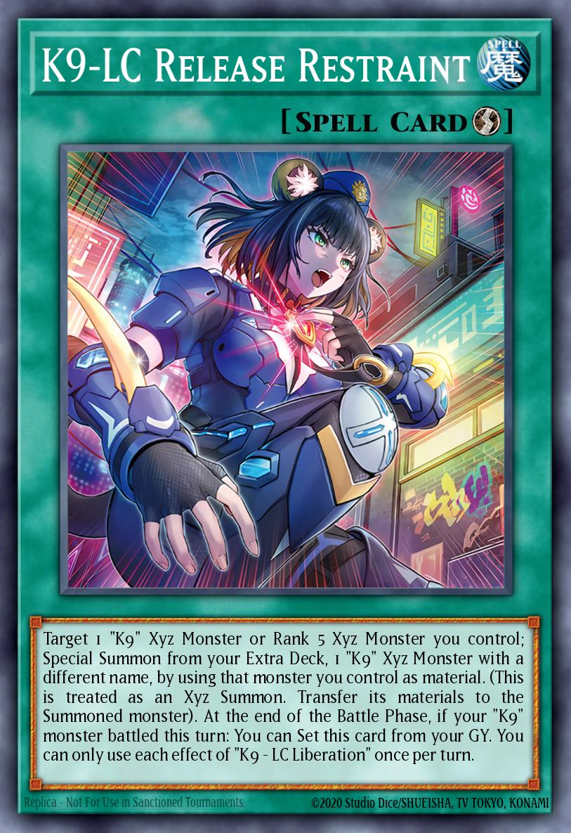 JUSH-EN038 - K9-LC Release Restraint - Rare