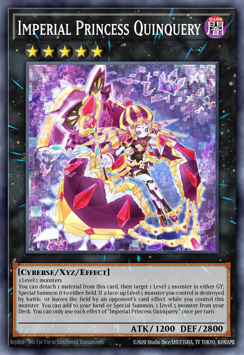 JUSH-EN045 - Imperial Princess Quinquery - Rare - Justice Hunters