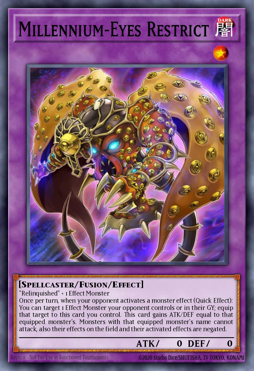 JUSH-EN047 - Millennium-Eyes Restrict - Rare - Justice Hunters