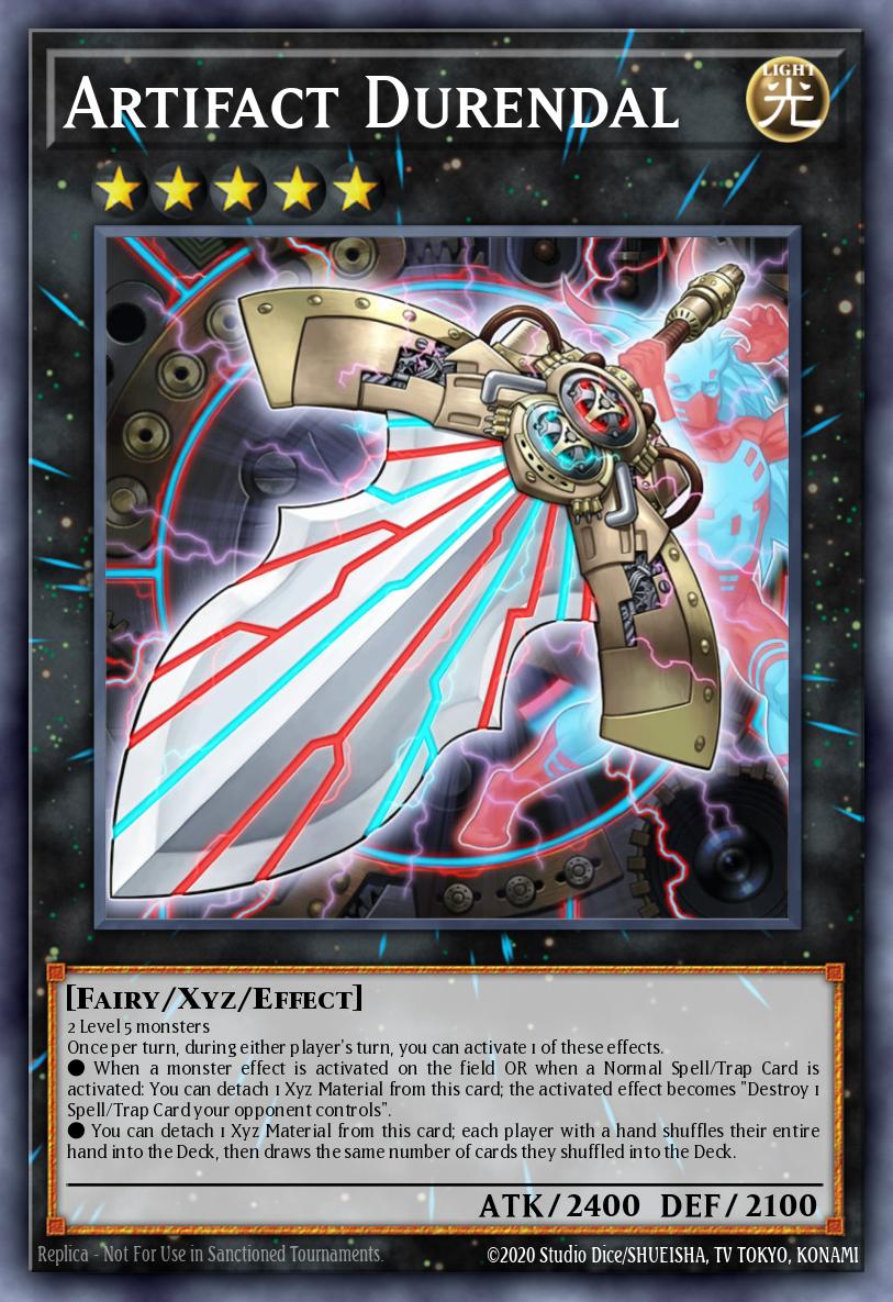 JUSH-EN057 - Artifact Durendal - Super Rare - Justice Hunters