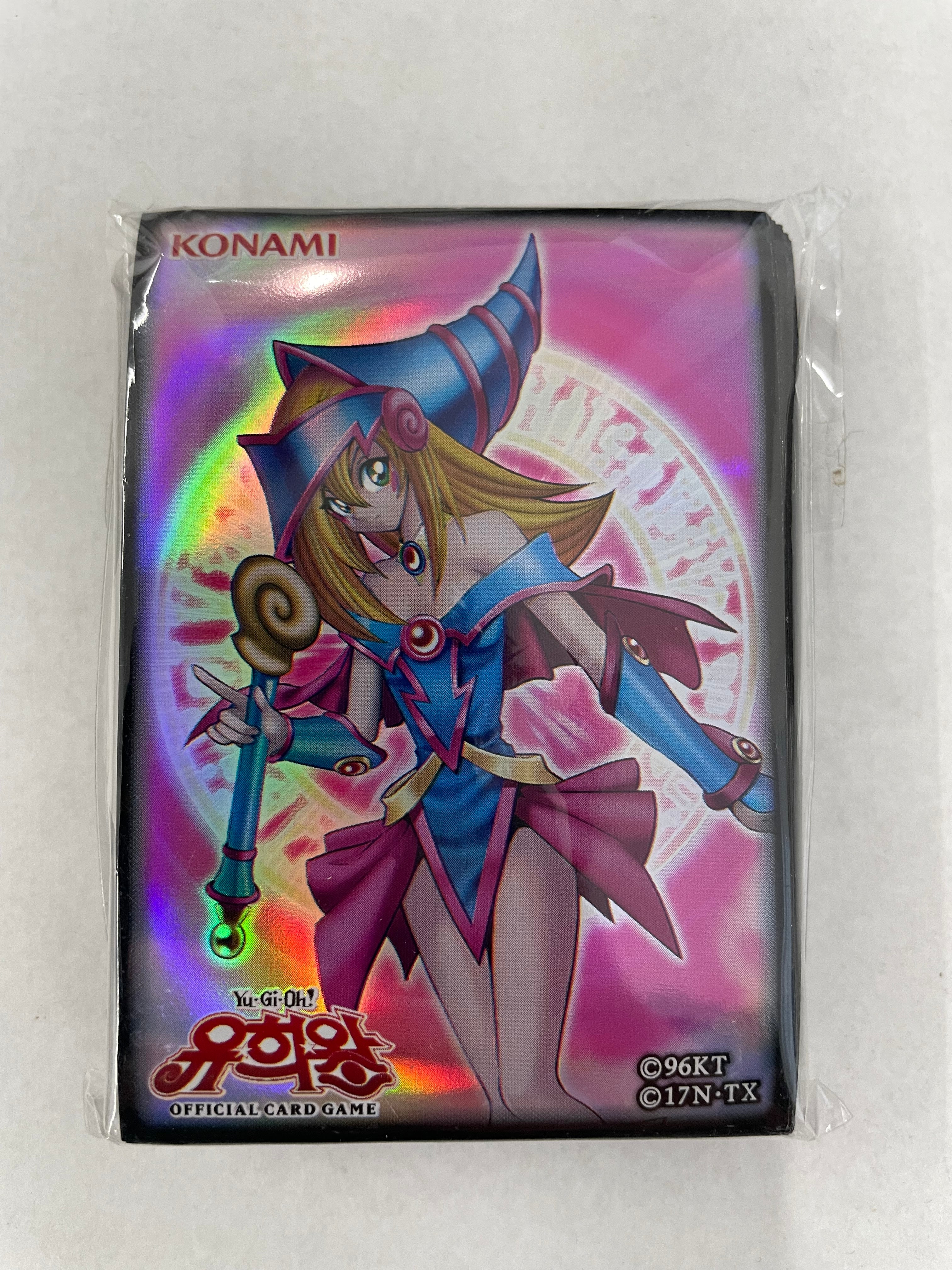 purple yugioh card sleeves Yugioh Dark Magician Girl Korean OCG Sleeves