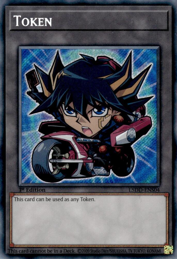 L5DD-ENS04 - Token (Yusei) - Legendary 5D's Decks (L5DD) - Secret Rare - Legendary 5D's Decks