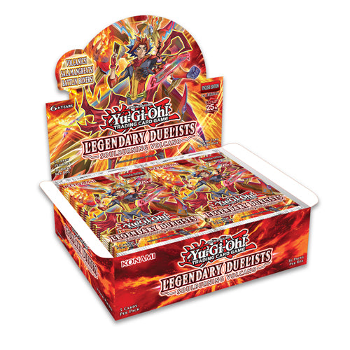 yugioh structure deck 10 Yugioh Legendary Duelists 10 Soulburning Volcano Booster Box Sealed