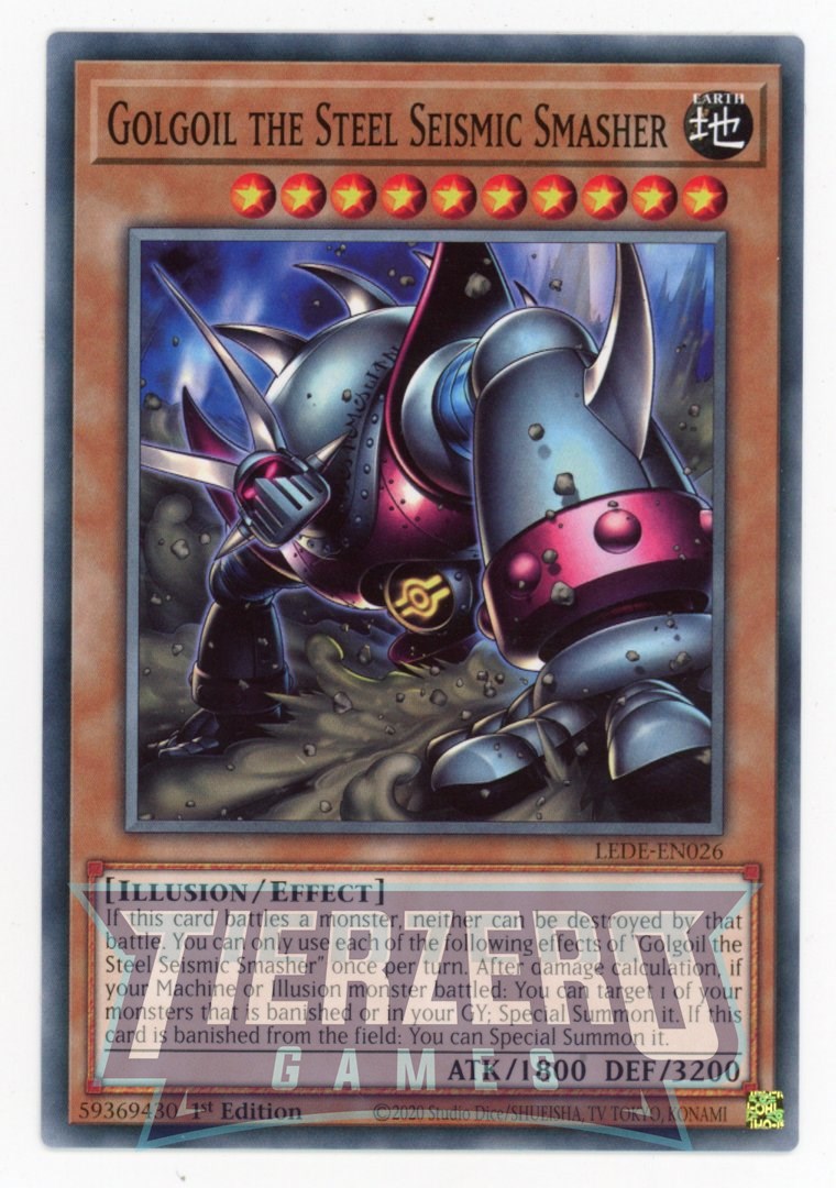 LEDE-EN026 - Golgoil the Steel Seismic Smasher - Common