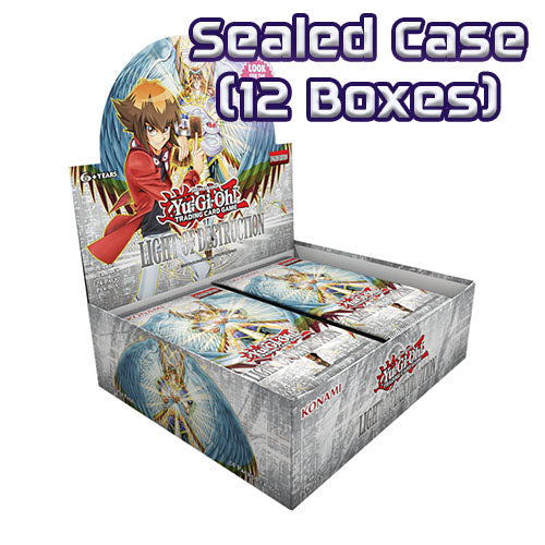 Yugioh Light of Destruction Unlimited Reprint Booster Box x12 Sealed C Yugioh Light of Destruction Unlimited Reprint Booster Box x12 Sealed C