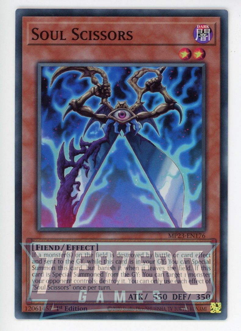 MP23-EN176 - Soul Scissors - Super Rare - Effect Monster - 25th Anniversary Duelist Heroes Tin
