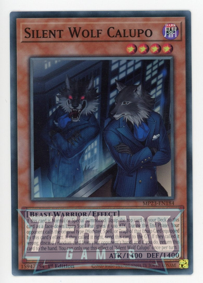 MP23-EN184 - Silent Wolf Calupo - Super Rare - Effect Monster - 25th Anniversary Duelist Heroes Tin